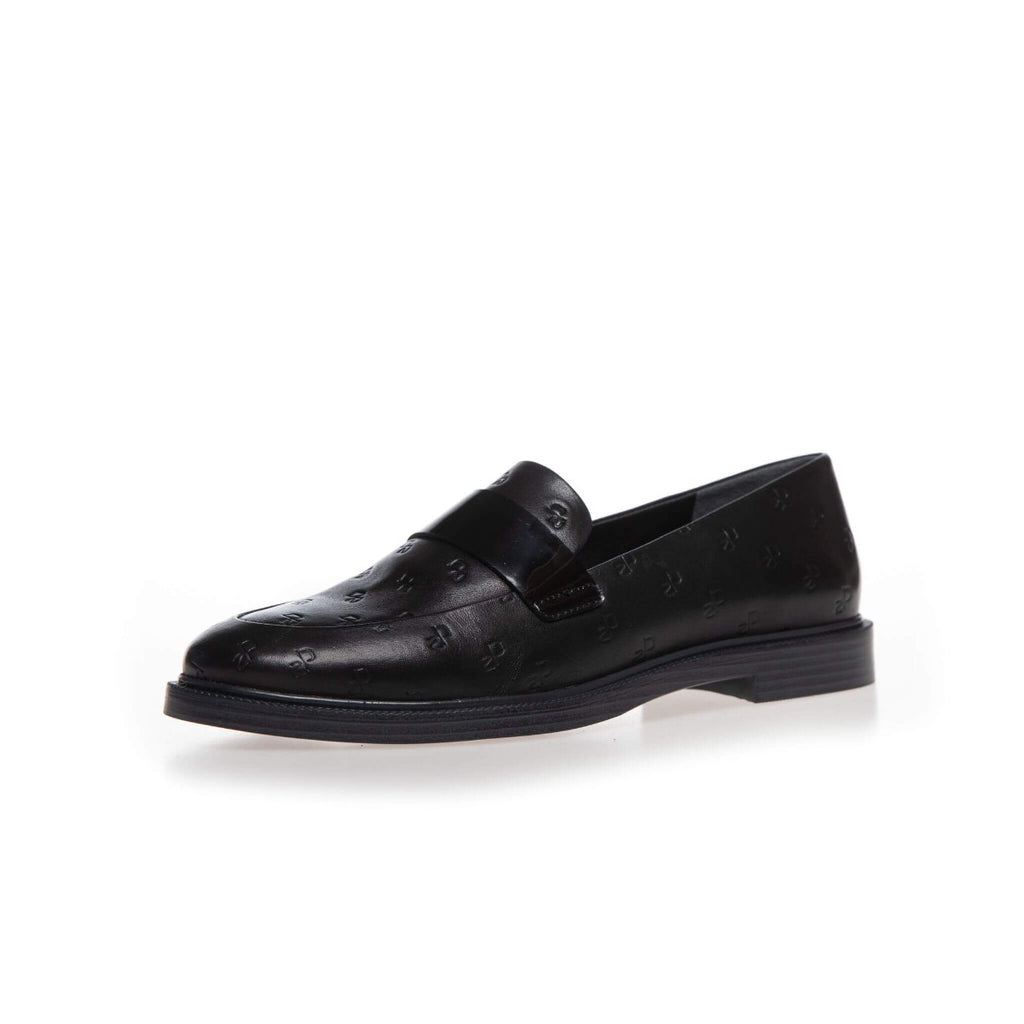 History Wibes Plain Loafers Black