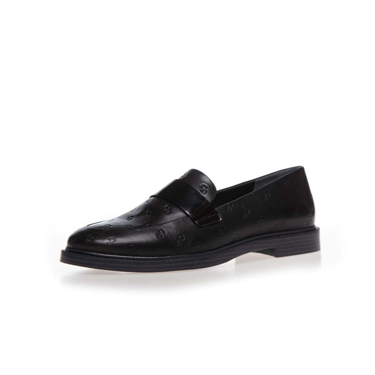 History Wibes Plain Loafers Black