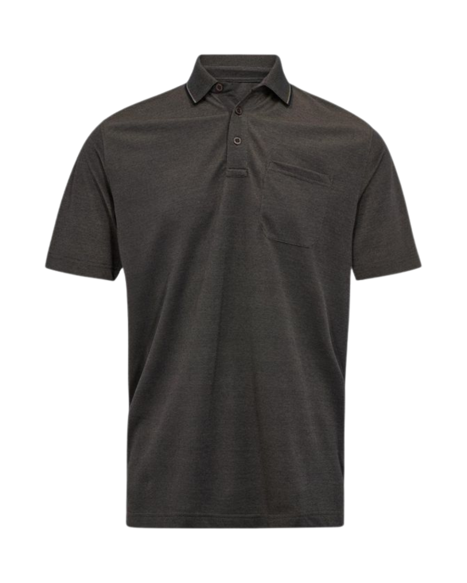 Mens Polo Regular Fit Camel