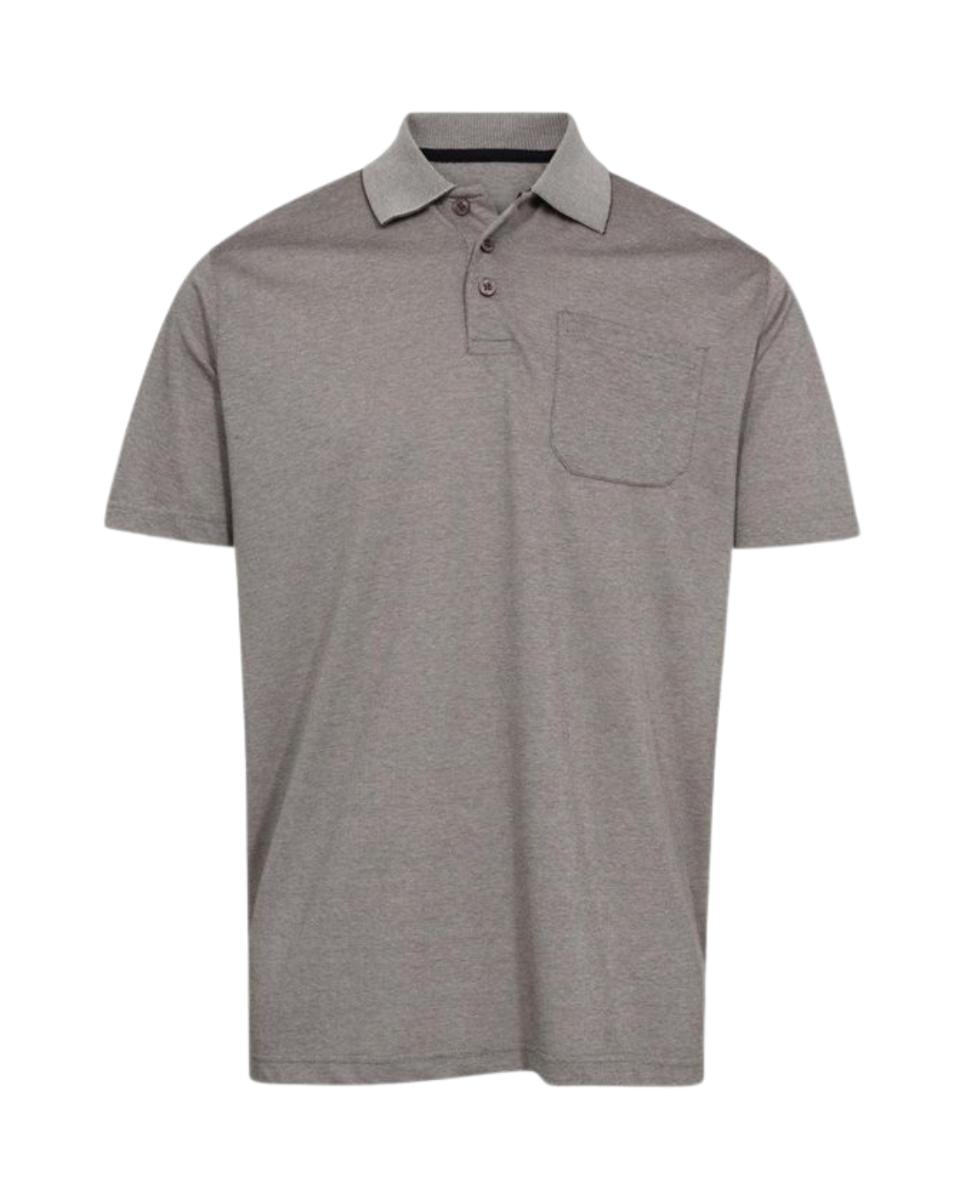 Mens Polo Regular Fit Stone
