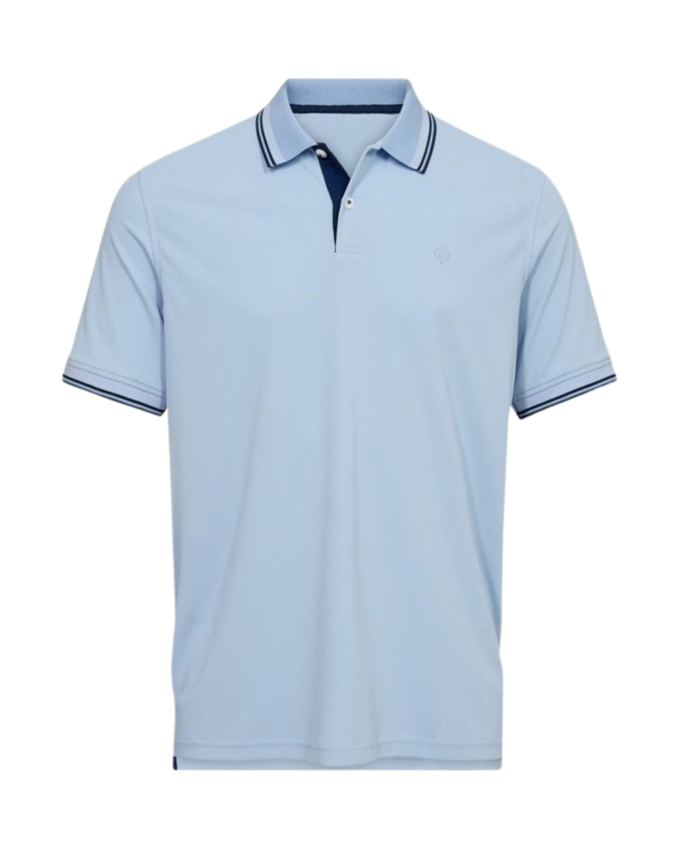 Tech Polo Modern Fit Light Blue