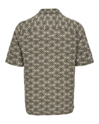 Johnson Reg SS 036 Shirt Twill Jet Black