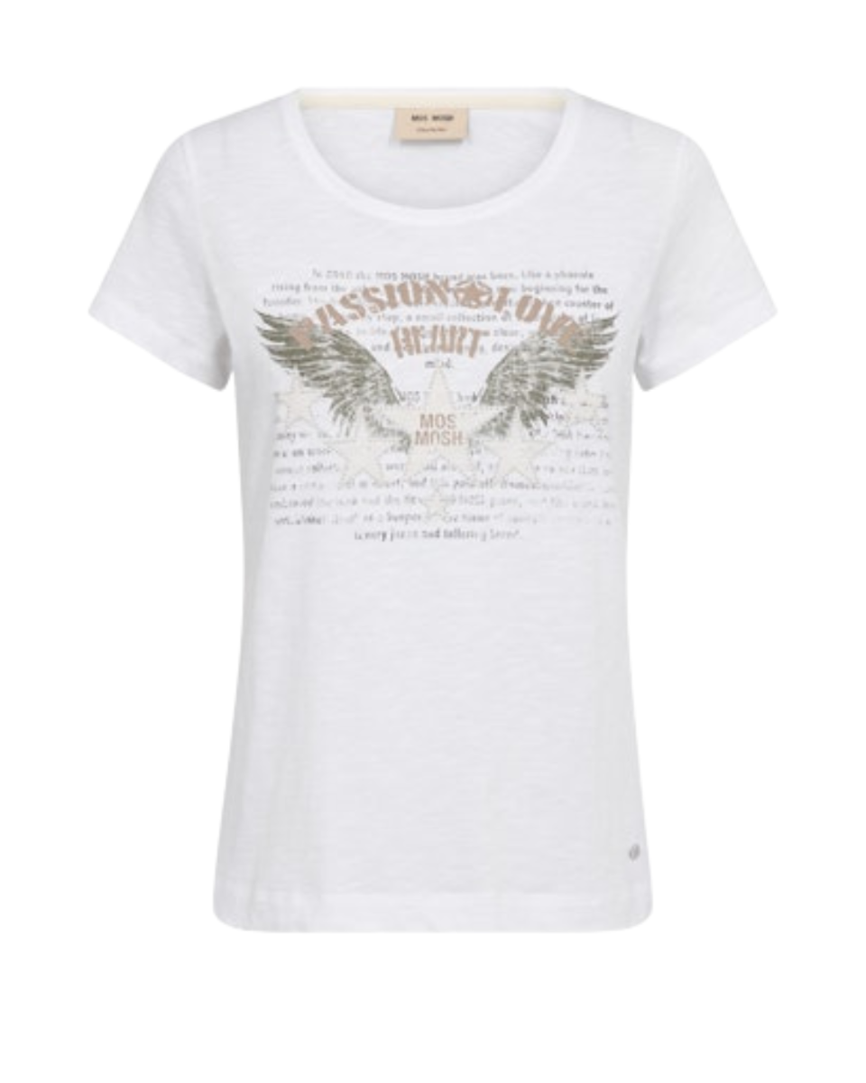 MMZibba O-SS Tee White