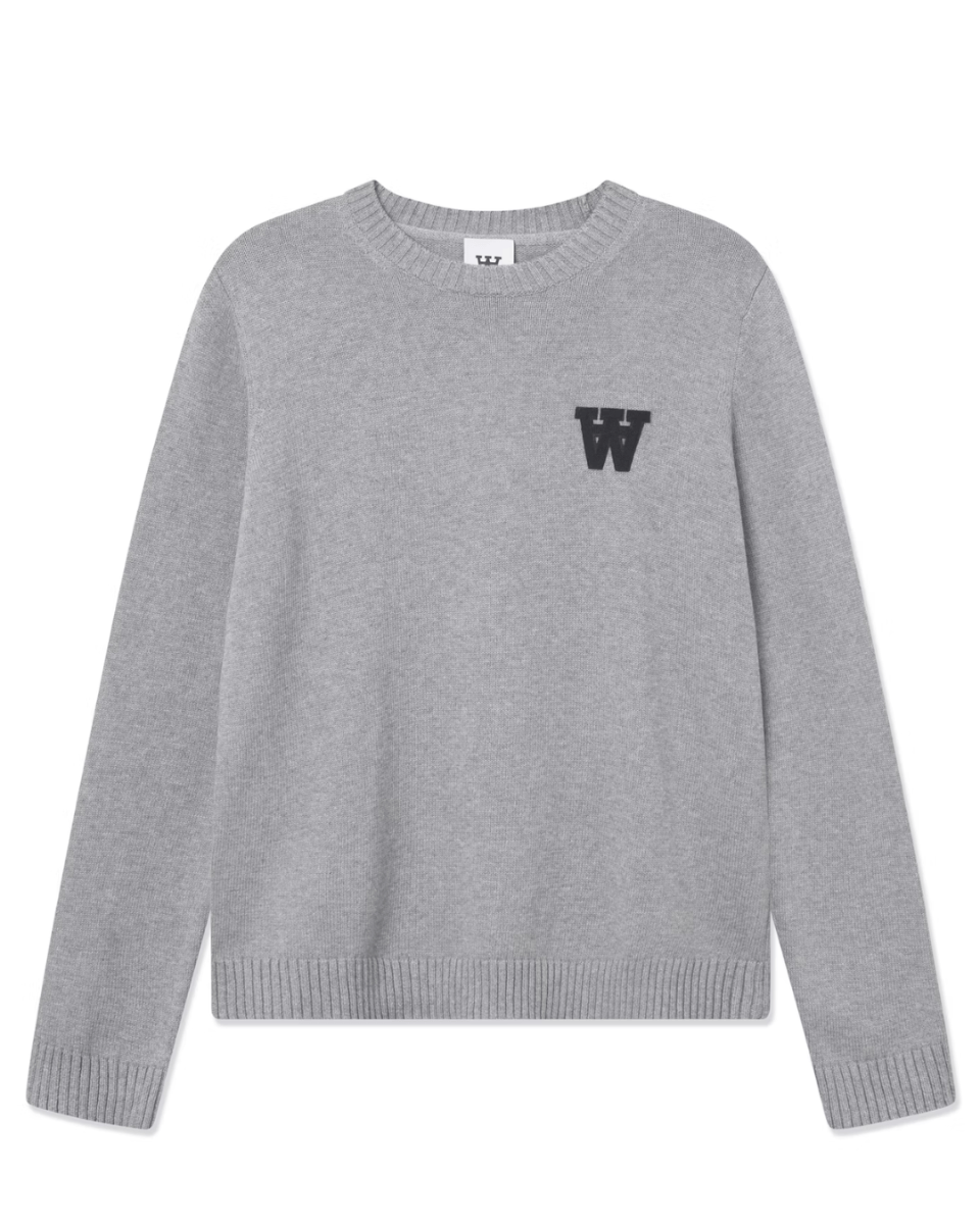 Tay Pullover Light Melange Grey