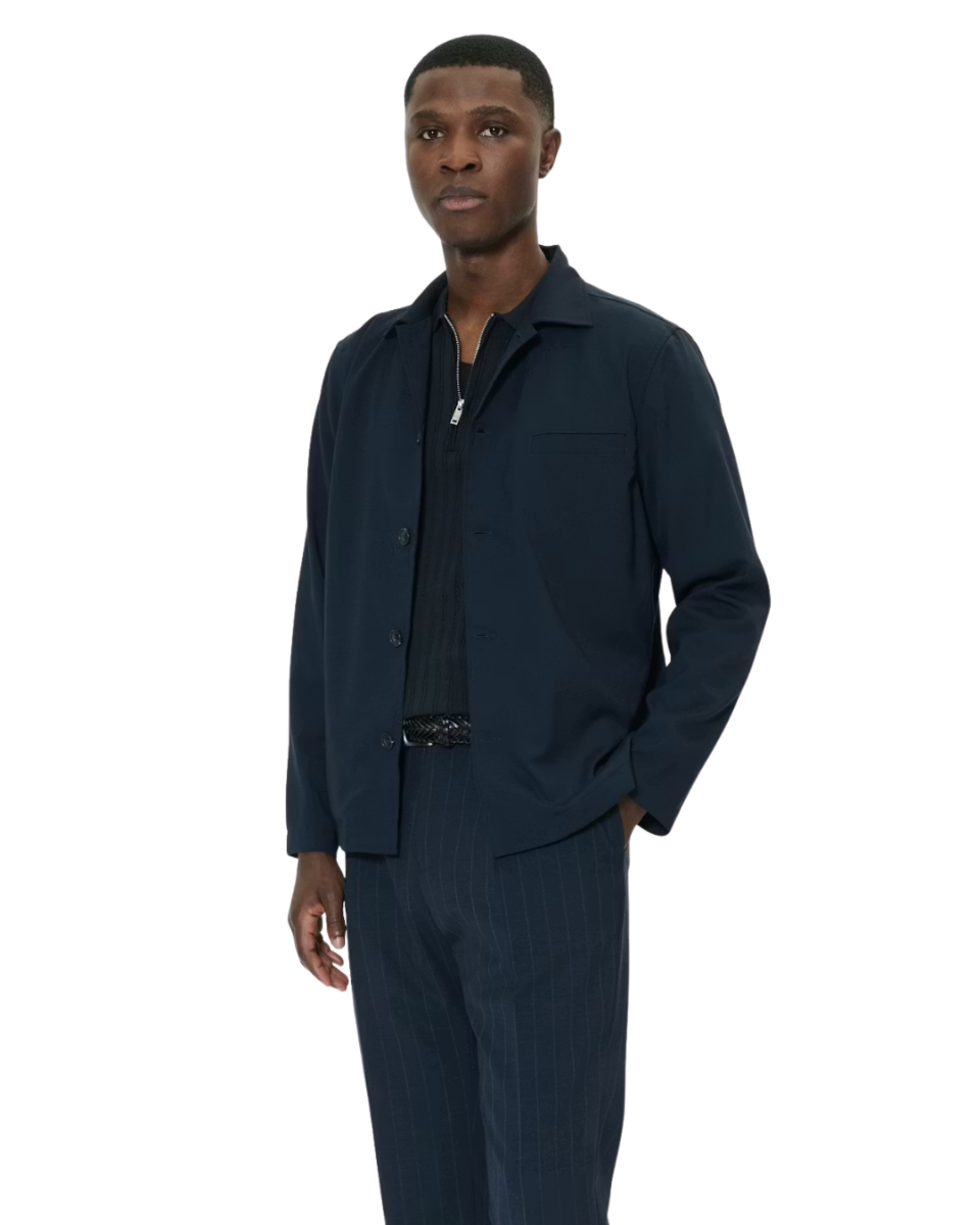 MAlanden Overshirt Dark Navy