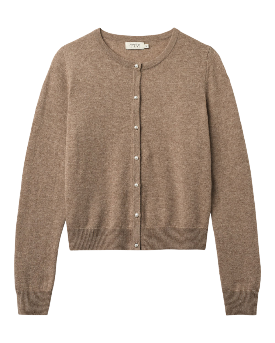 Victoria Cardigan Walnut