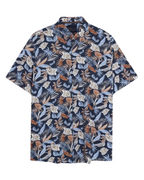TychoSi Flower Shirt Blucaptain