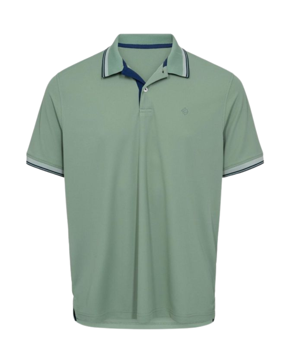Tech Polo Modern Fit Spring Green
