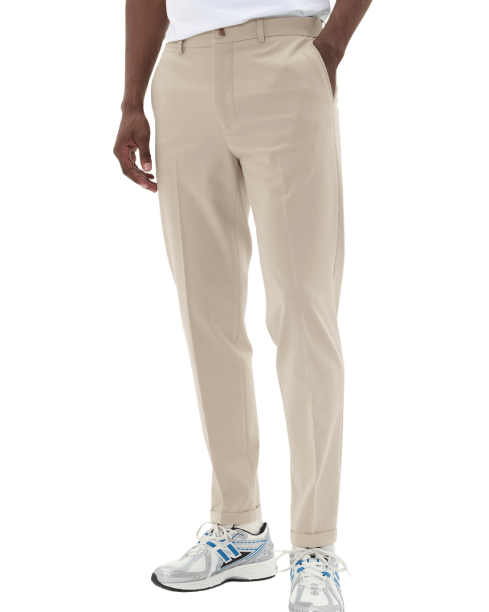 Liam Pant Plaza Taupe