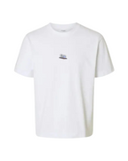 Pete License Ss O-neck Tee Bright White