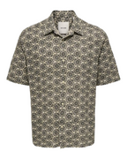 Johnson Reg SS 036 Shirt Twill Jet Black