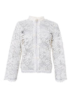 Black Colour Rosa Napoleon Shirt Off White