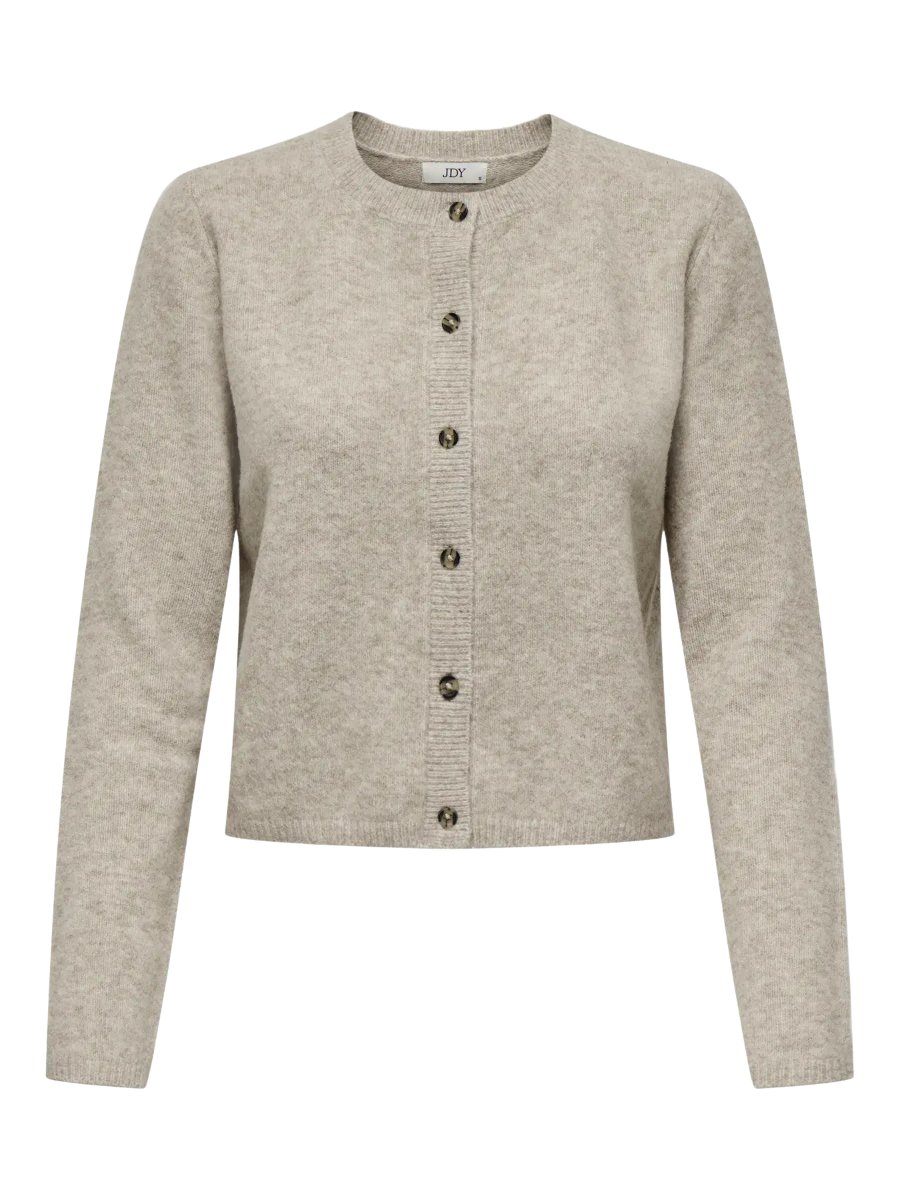 Chloe Cardigan Knit Noos Turtledove/Melange