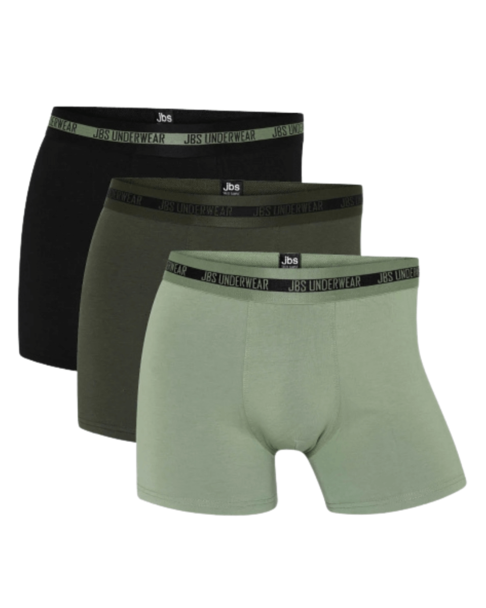 JBS 3-pack tights bamboo.-987 GRØN