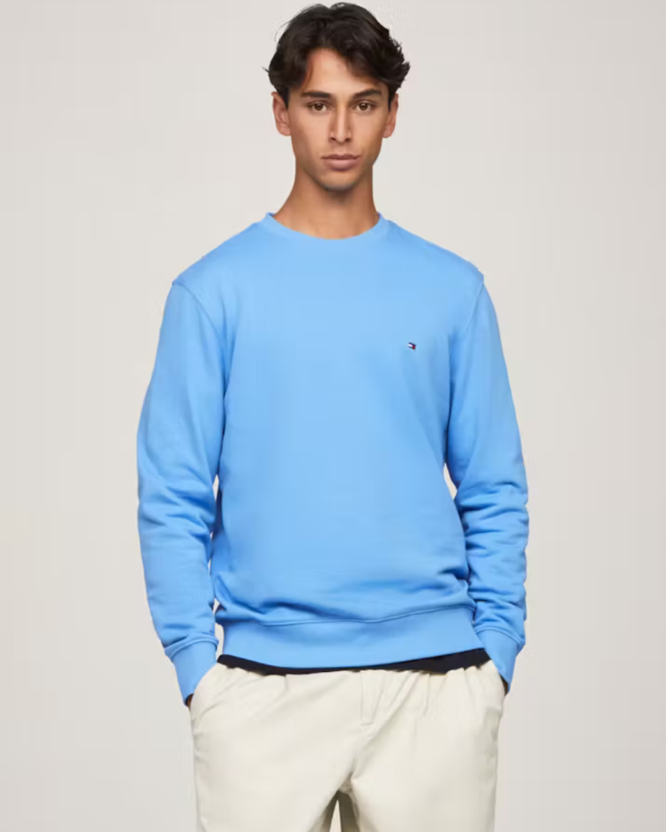 1985 Crew Neck Sweater Blue Spell