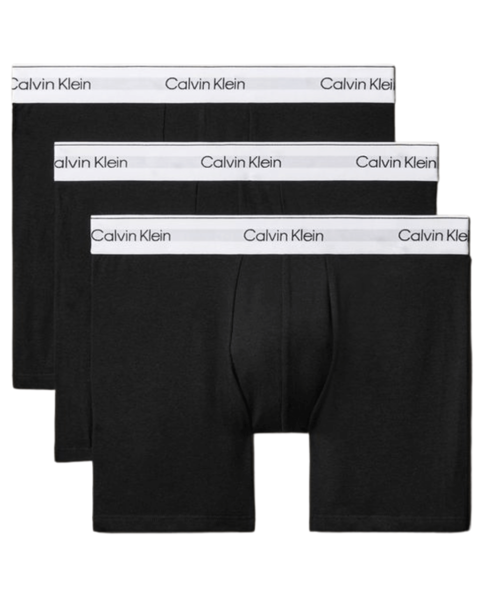 Boxer Brief Cotton Stretch 3pak Black