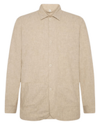 Prado Linen Look Shirt Creamy
