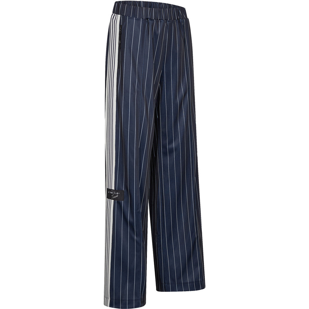 Baggy Pin Stripe Track Pants Navy