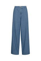 Queen Chambray Pant Denim Blue