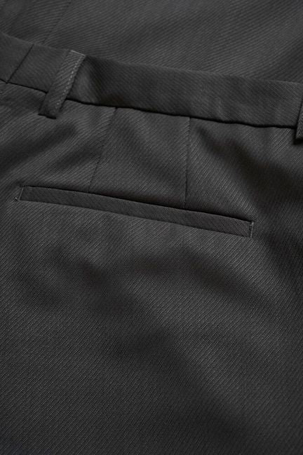 MAweller Pleat Pant Black Oyster