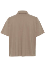 Abby Polo T-shirt Walnut