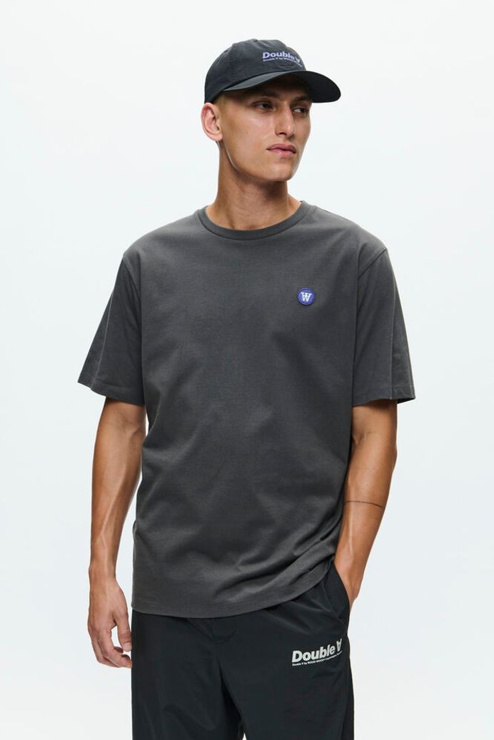 WWAce T-shirt Gray Pinstripe