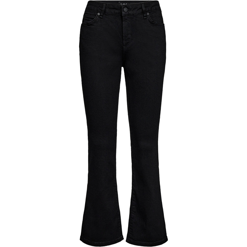 Johanna Kick Flare Jeans Black
