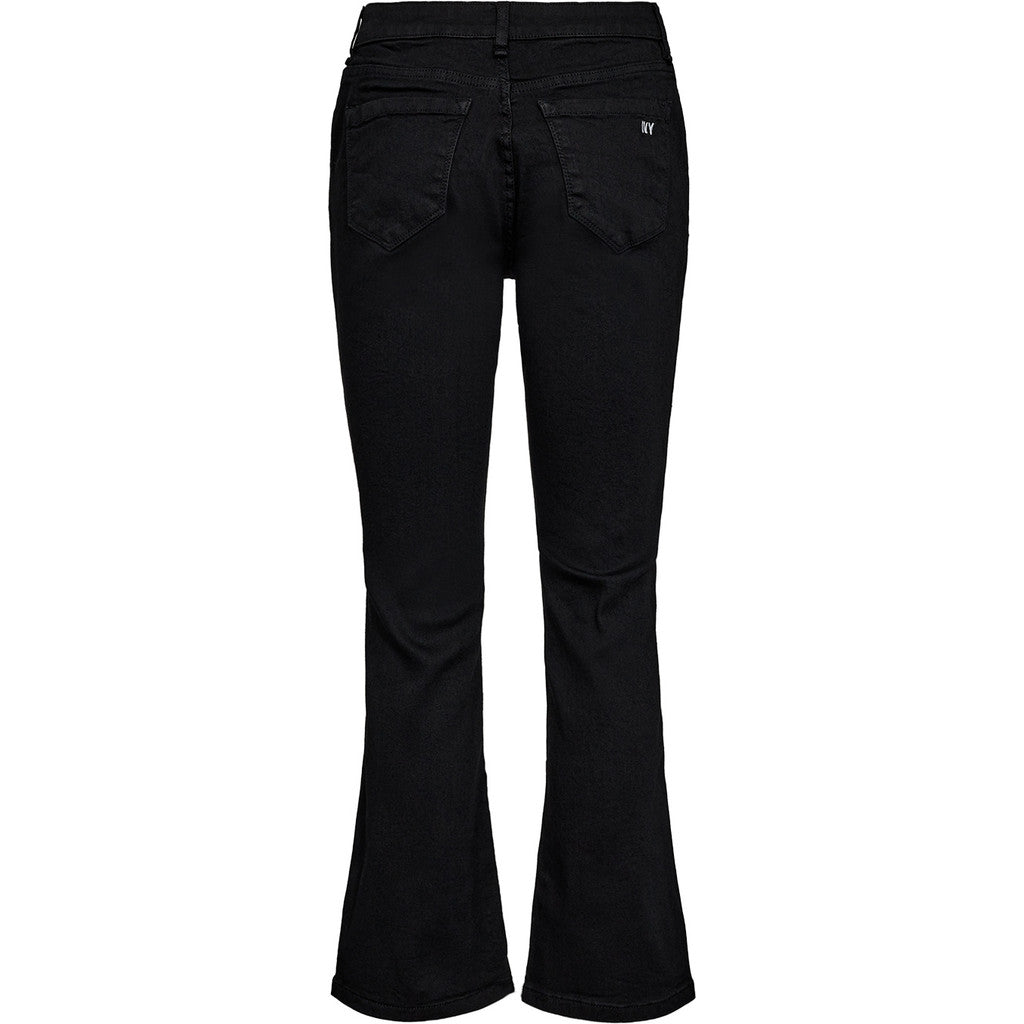 Johanna Kick Flare Jeans Black