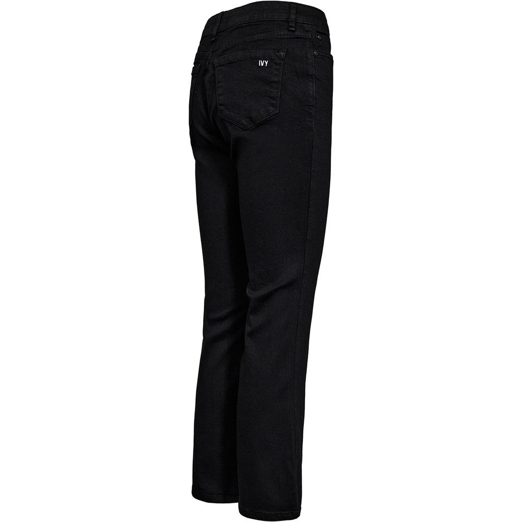 Johanna Kick Flare Jeans Black