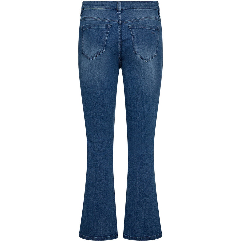 Johanna Kick Flare Jeans Denim Blue