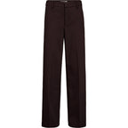Alice Wide Pant Dark Toffee Brown