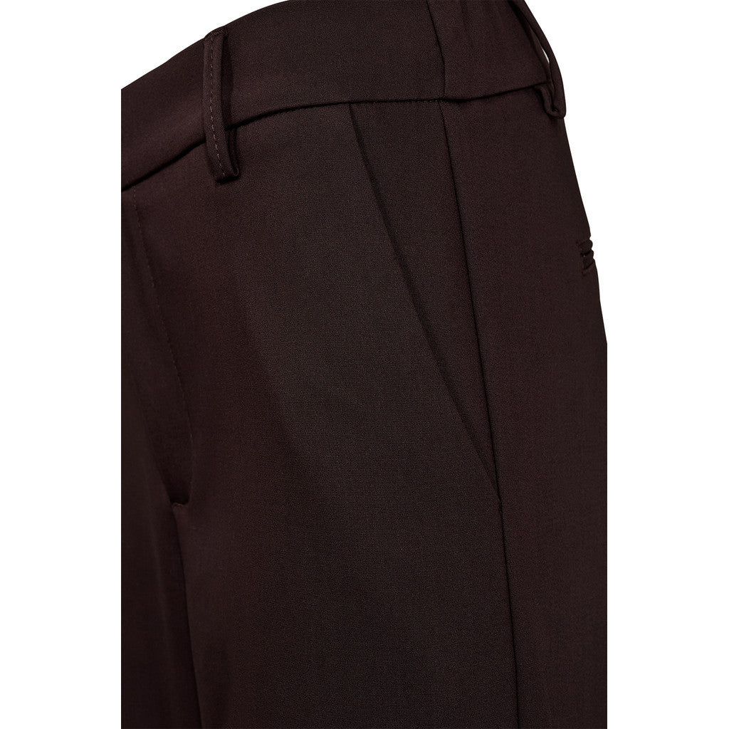 Alice Wide Pant Dark Toffee Brown