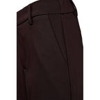 Alice Wide Pant Dark Toffee Brown