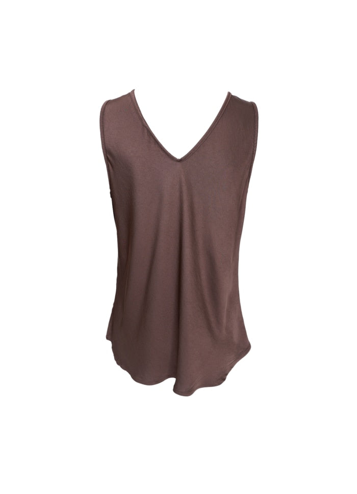 Black Colour Mabel Double V-Top Coffee