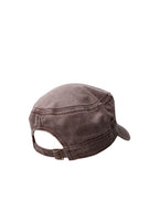 Black Colour Glenna Cap Coffee