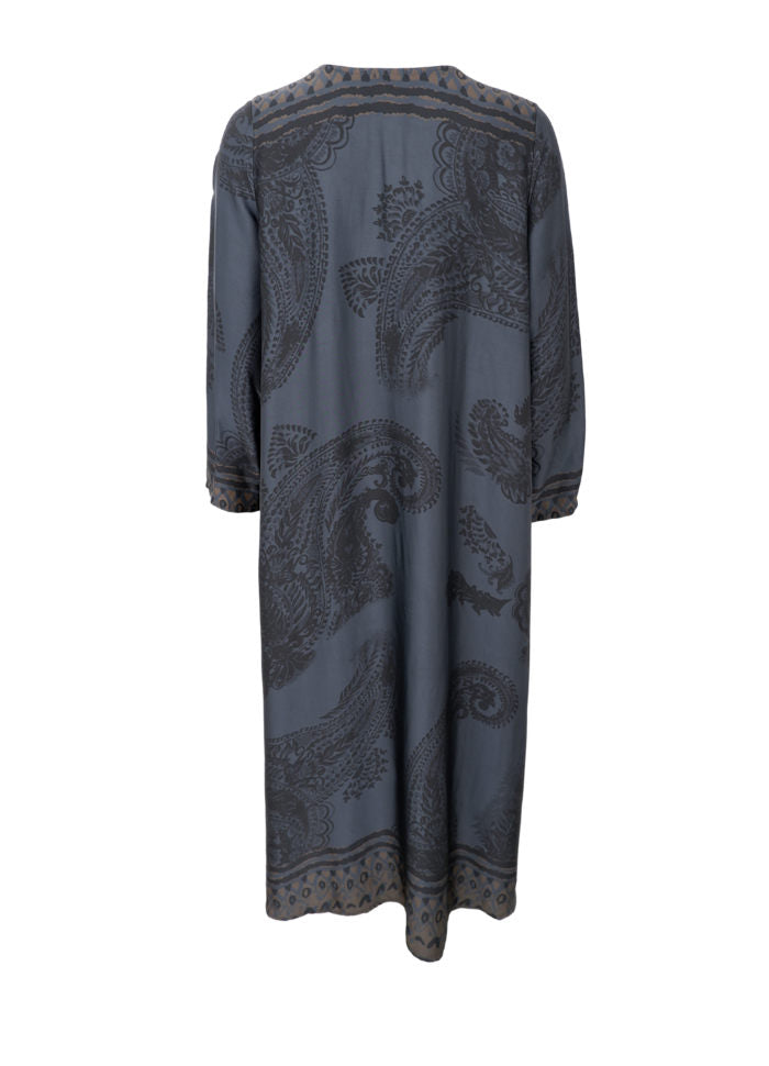Jasmine Long Dress Grey