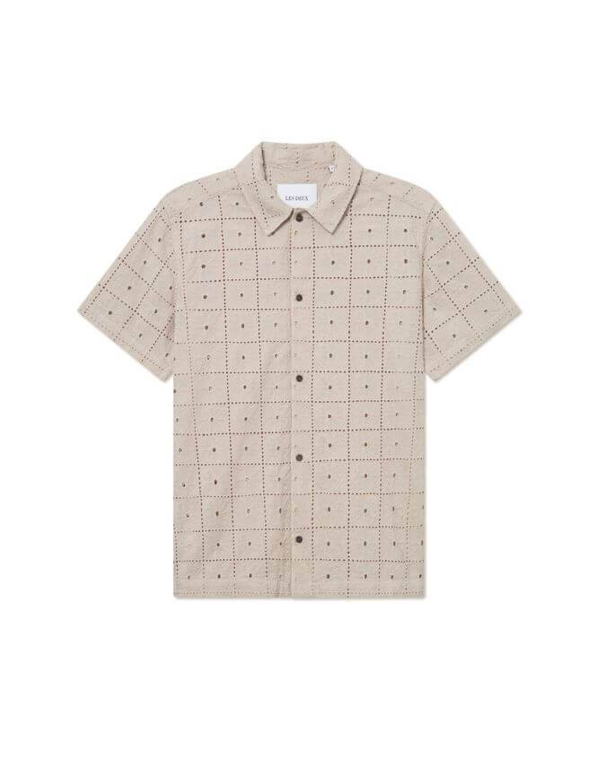 Hector Anglaise SS Shirt Light Sand