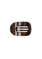 Black Colour Milla Glossy Hair Claw Espresso