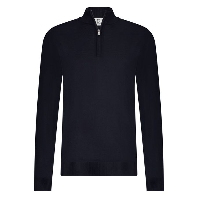 Lux Half Zip Merino 290 Navy