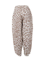 Melina Barrel Linen Pant Nougat Leo