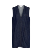 Adna Alena SL Dress Dark Blue