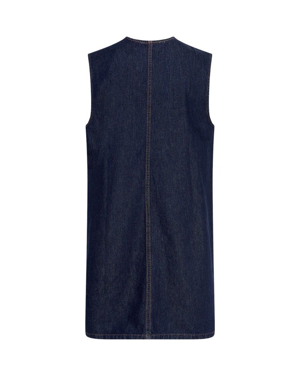 Adna Alena SL Dress Dark Blue