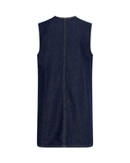Adna Alena SL Dress Dark Blue