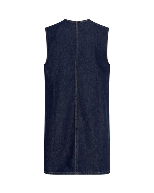 Adna Alena SL Dress Dark Blue