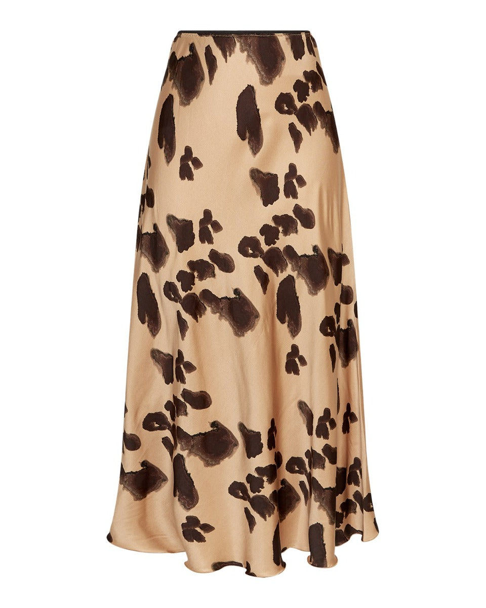 Clarette Irida Skirt Coffee Leo