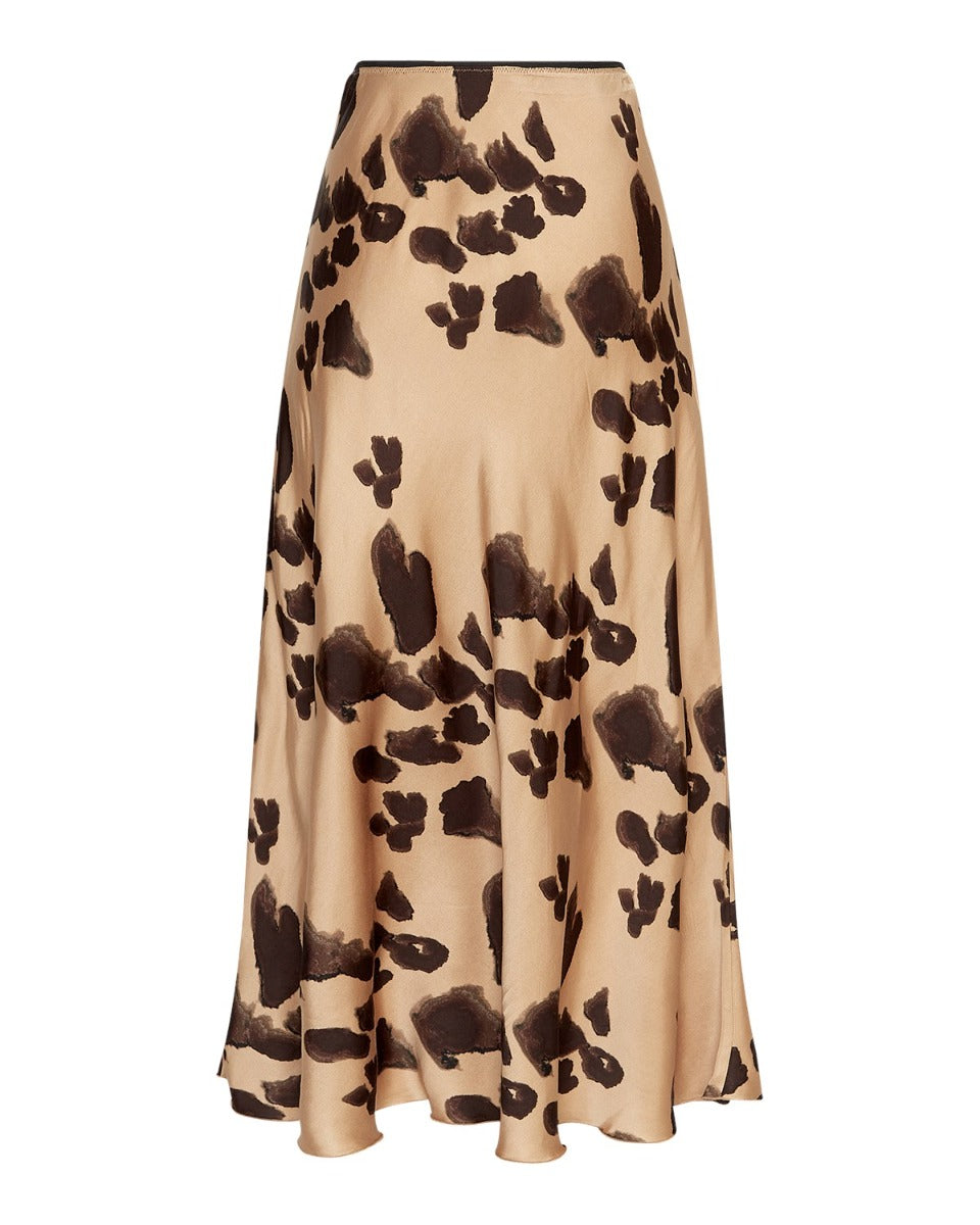 Clarette Irida Skirt Coffee Leo