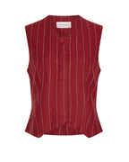 Claritte Waistcoat Rhubarb/B Sand