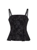 MSCH Copenhagen Claudia Strap Top Black