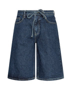 Elide Ada Denim  Shorts Dark Blue