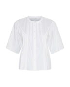 Ethelyn 2/4 Shirt Bright White